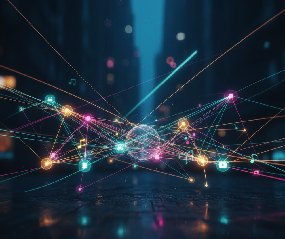 Creative Story Music Network visual